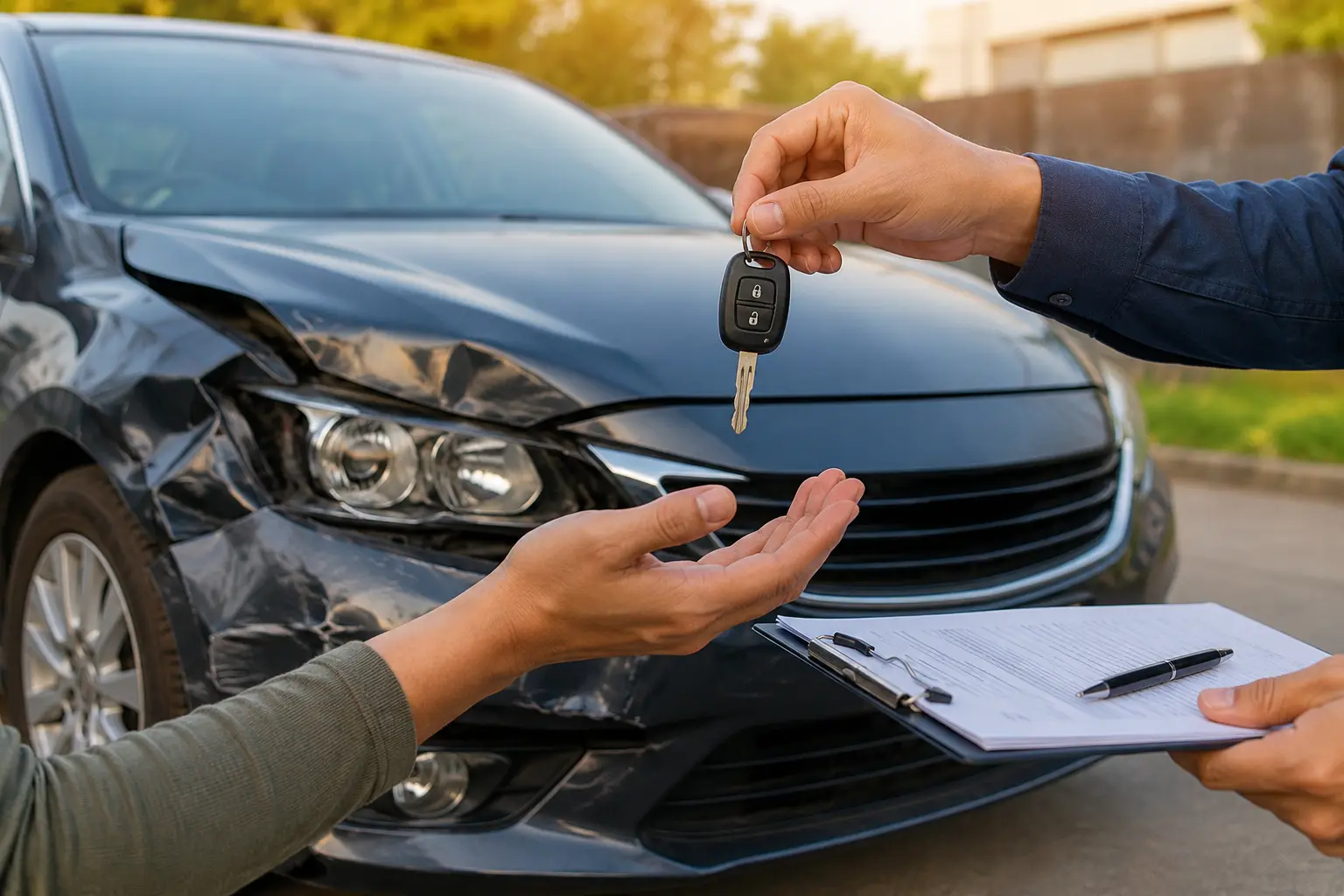Selling a Car After Accident