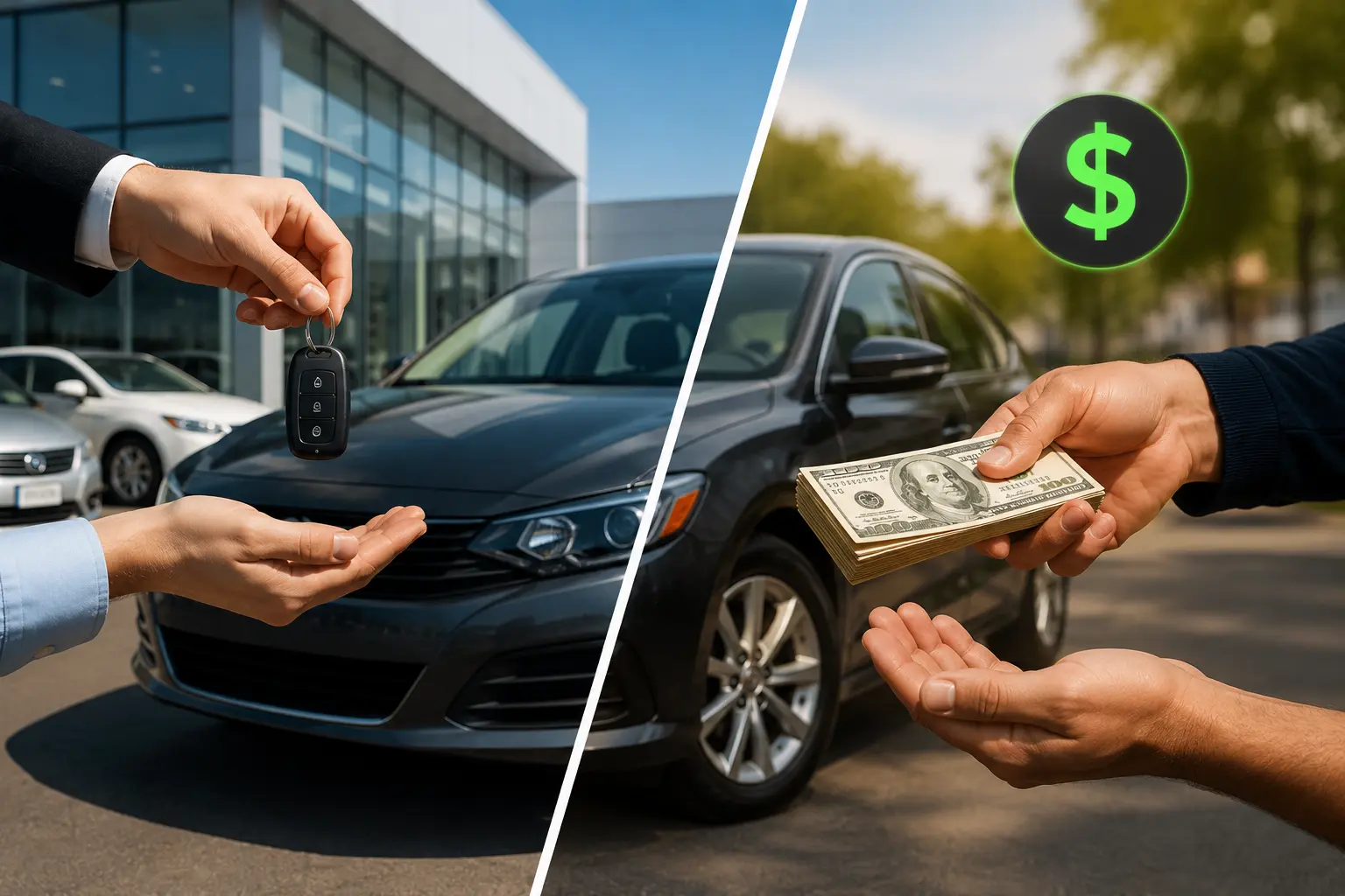 Trade In vs Selling Car for Cash